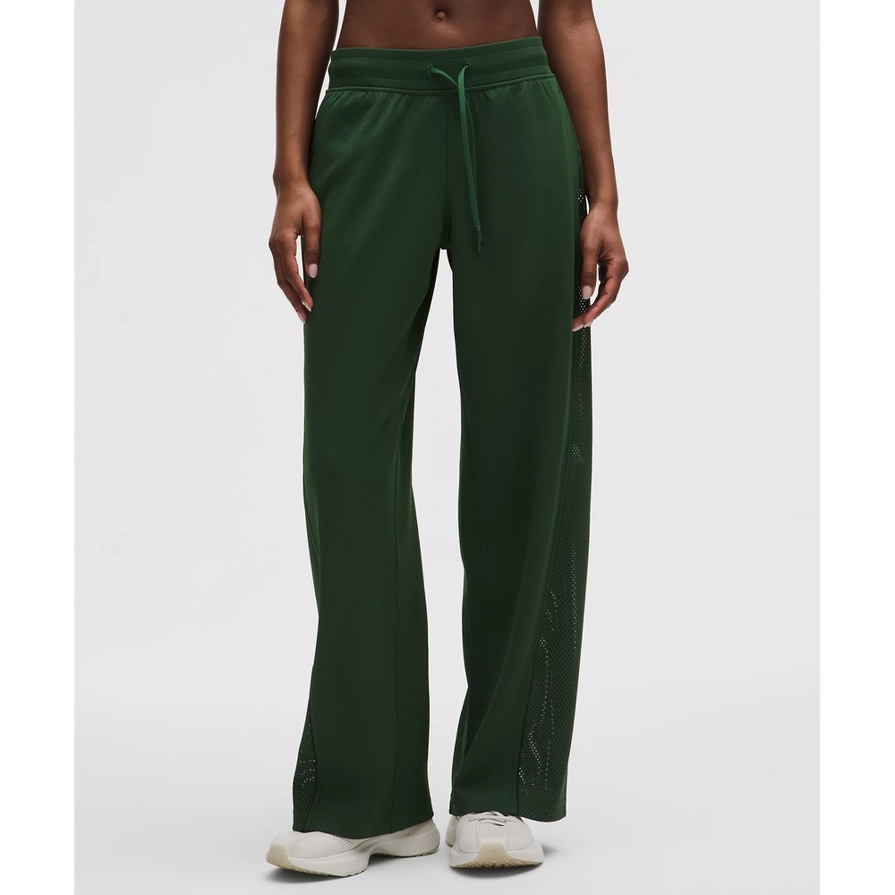 152-Lululemon-Engineered Knit Mesh Tennis Track Pant-Ivy Grove/Rainforest Green